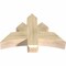 Ekena Millwork Davenport Rough Sawn Timber Gable Bracket, Douglas Fir, 36"W x 24"H x 6"D x 6"F, 16/12 Pitch GBW036X24X0606DAV00RDF - alternate 5